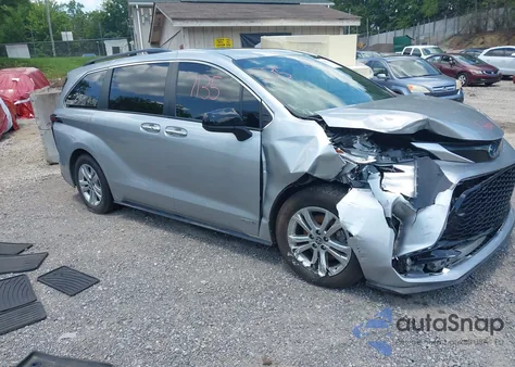 2021 Toyota Sienna Xse from USA, damaged, VIN 5TDDSKFC1MS026604